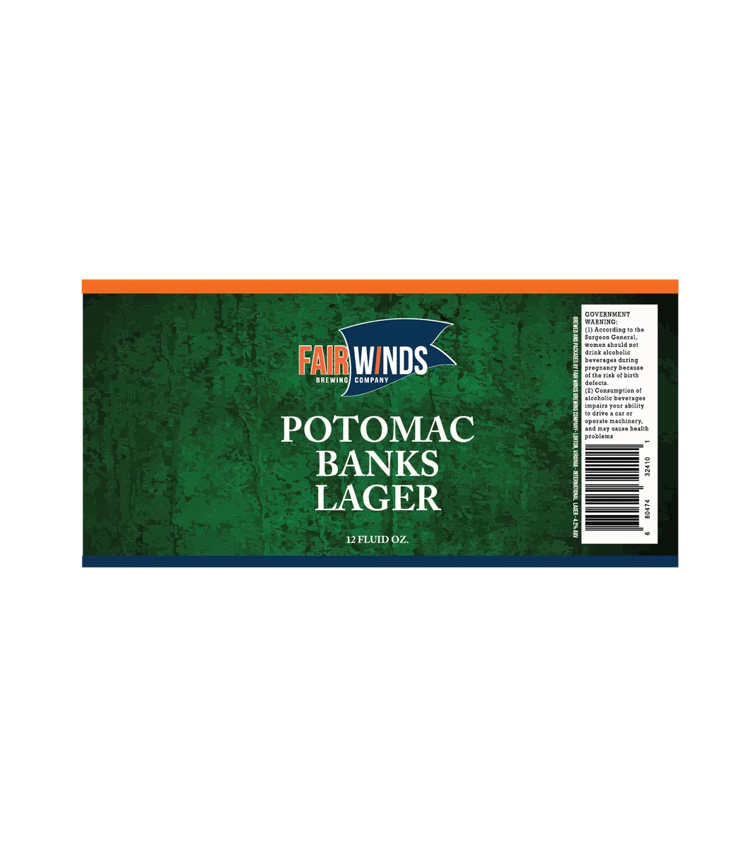 Potomac Banks Lager label