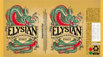 Dragonstooth Stout label
