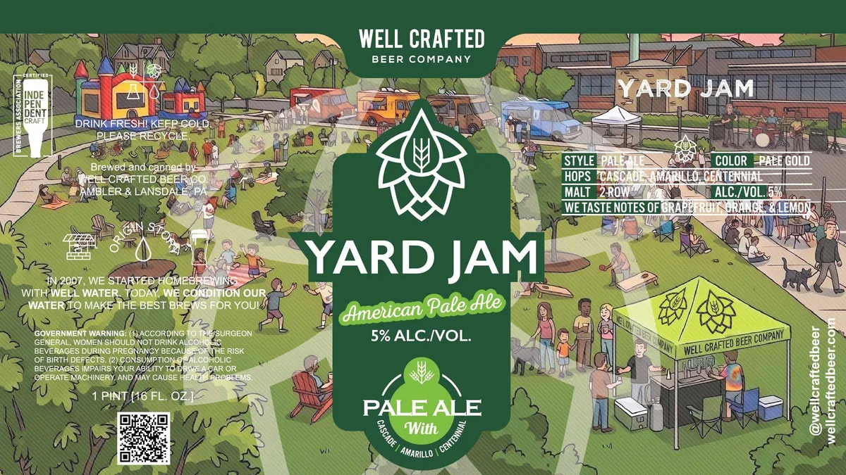 Yard Jam — full label as filed with TTB