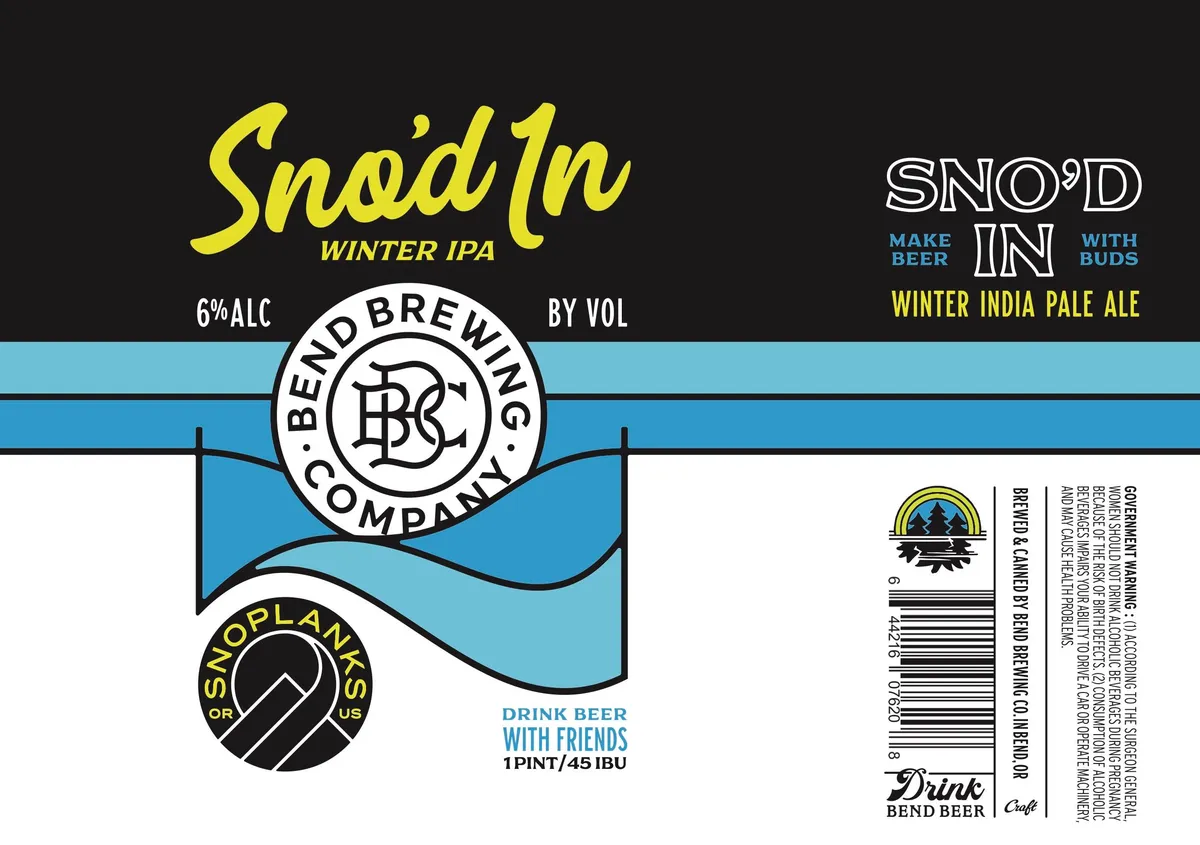Sno'd In label