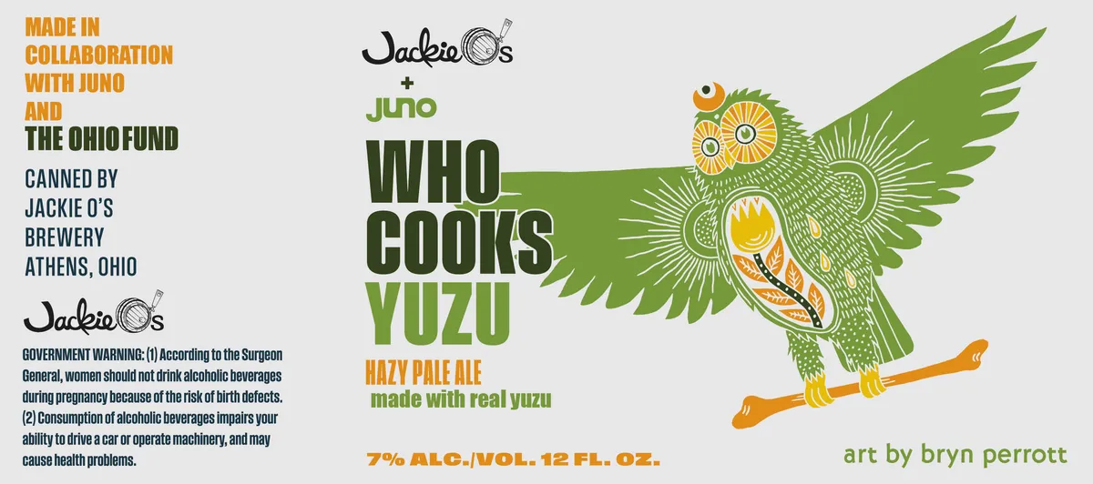 Who Cooks Yuzu label