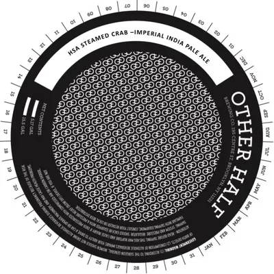 HSA Steamed Crab label