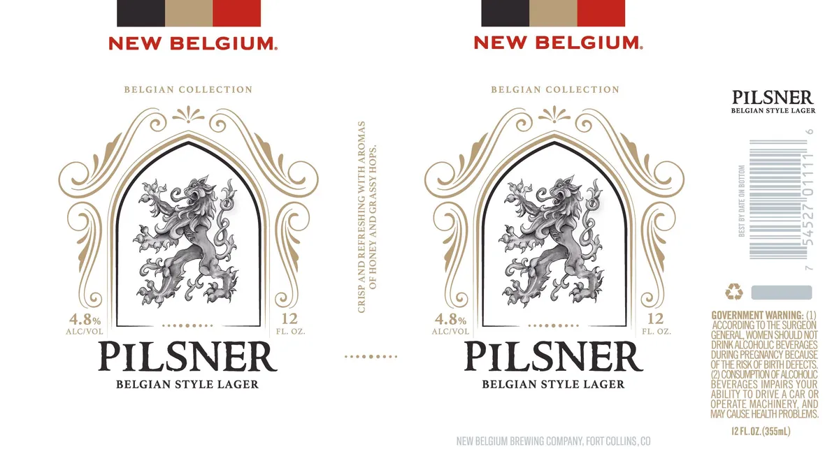 Pilsner — full label as filed with TTB
