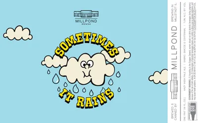 Sometimes It Rains label