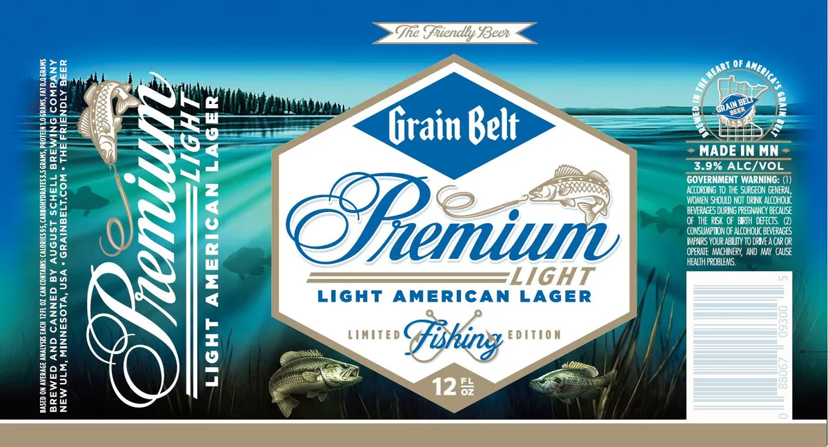 Grain Belt Premium Light label
