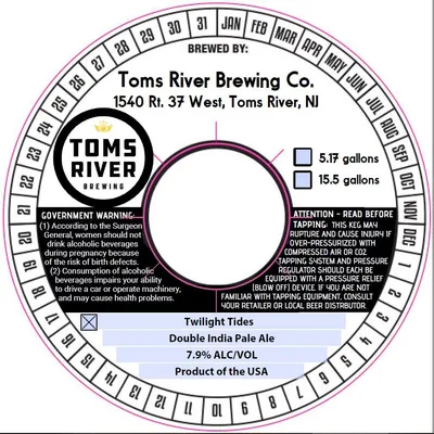 Twilight Tides label