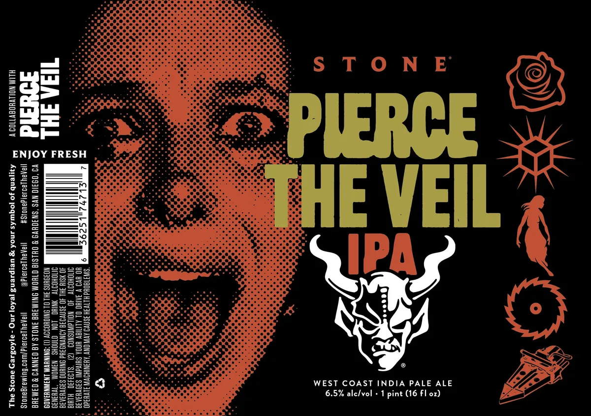 Pierce The Veil — full label as filed with TTB