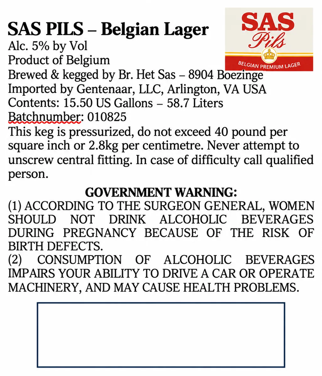 Pils label