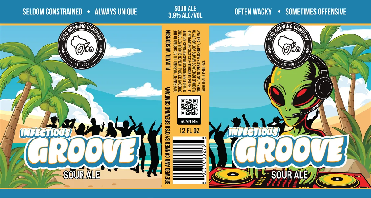 Infectious Groove — full label as filed with TTB