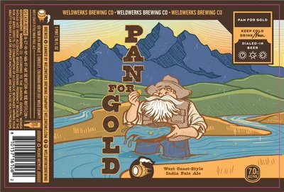 Pan For Gold label