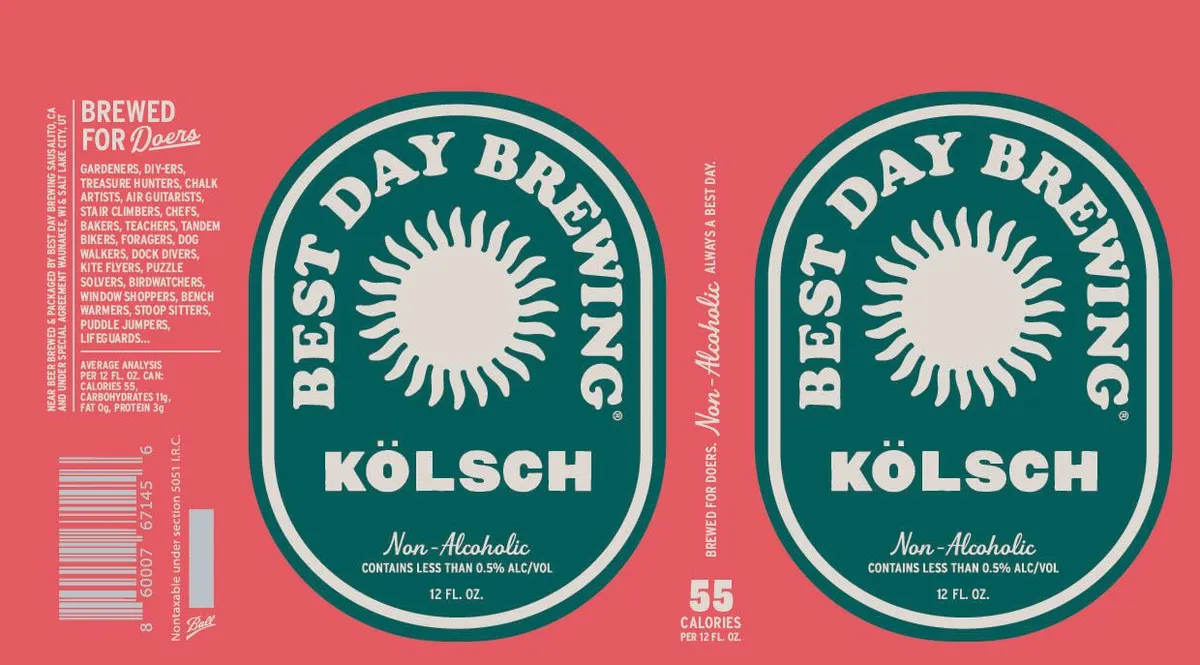 Best Day Brewing Kölsch label