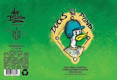 Ducks On The Pond label