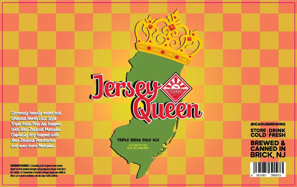 Jersey Queen label