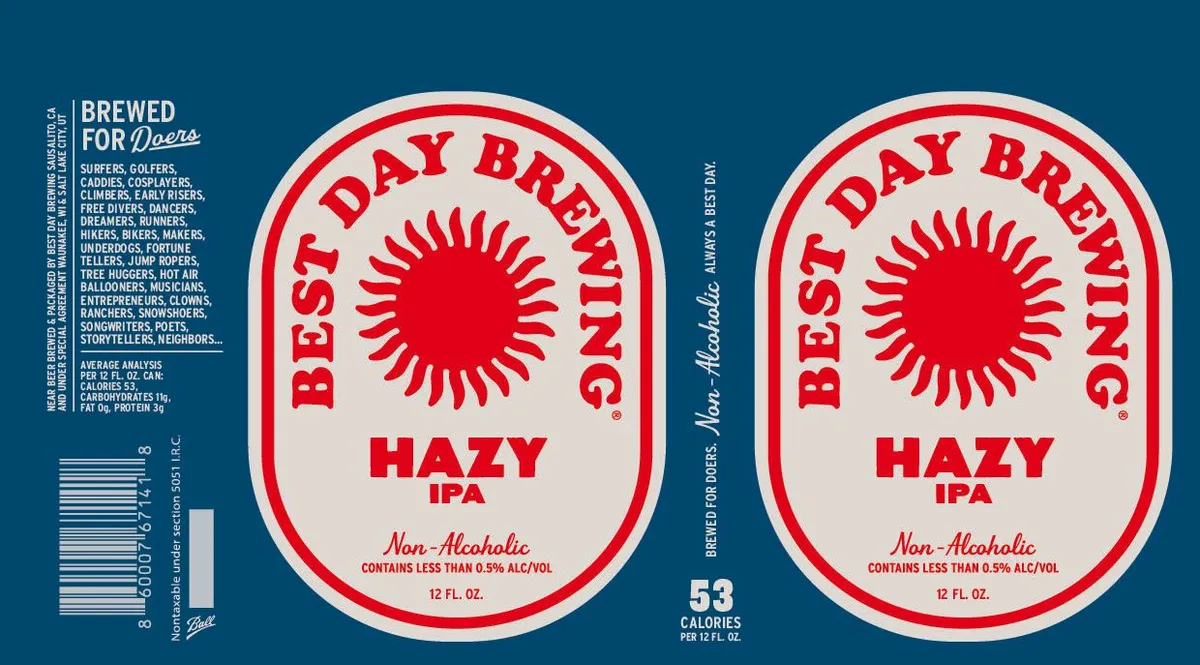 Hazy IPA label