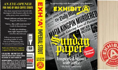 Sunday Paper label