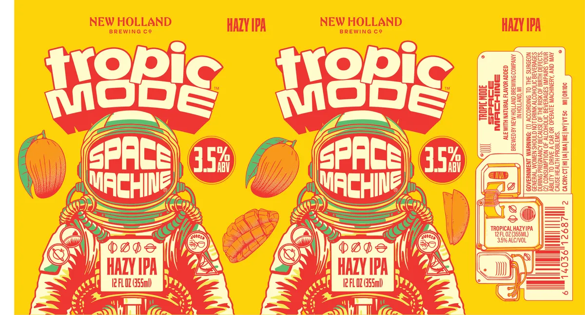Tropic Mode Space Machine label