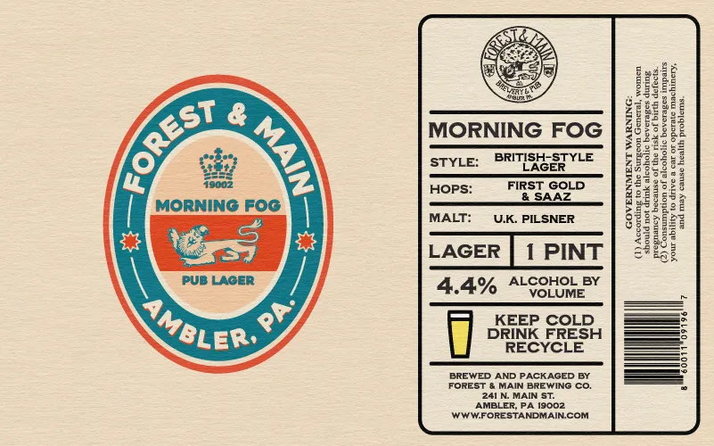 Morning Fog label