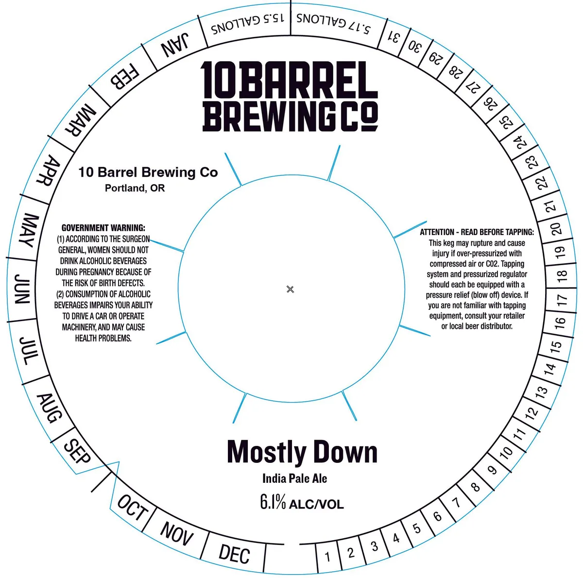 Mostly Down label