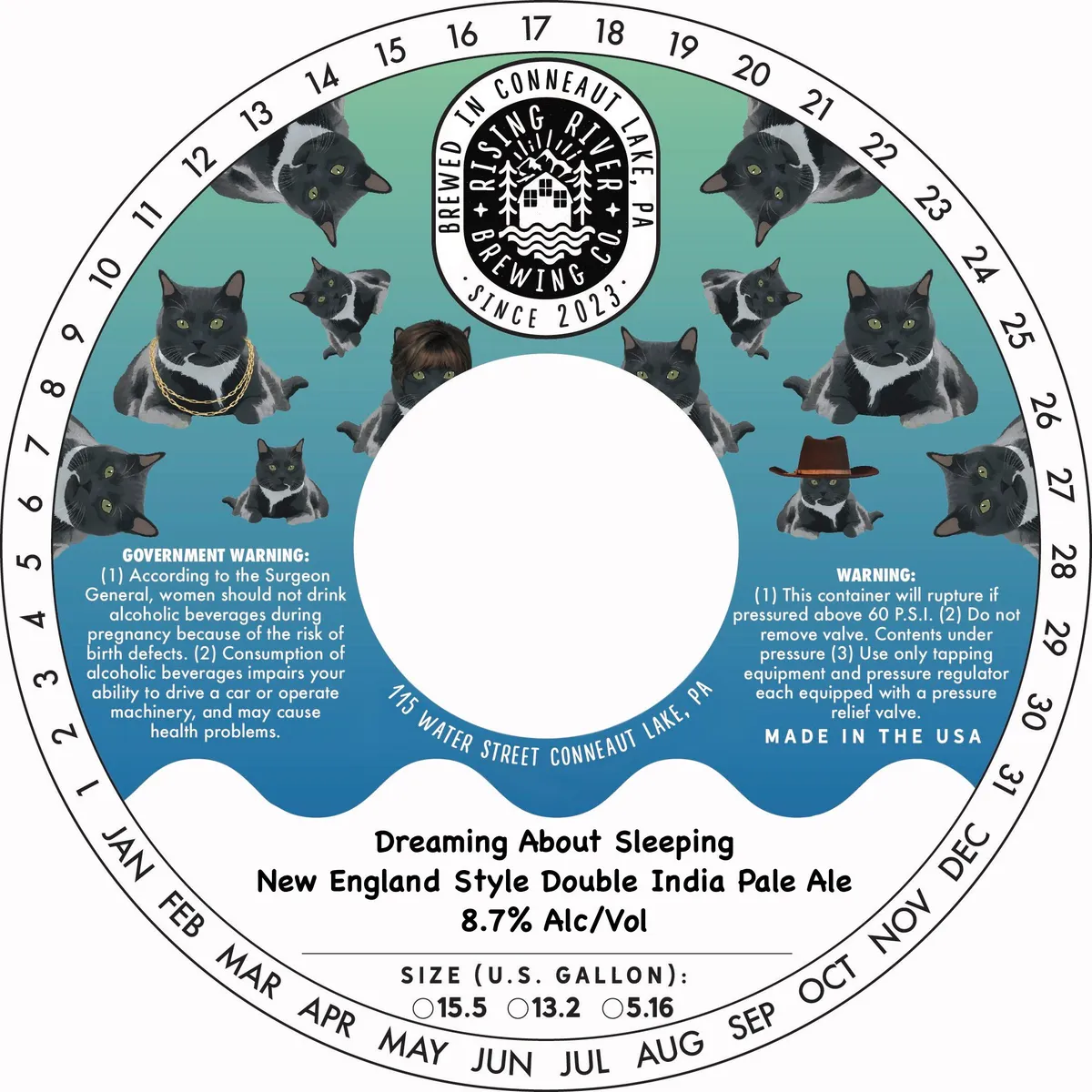 Dreaming About Sleeping label