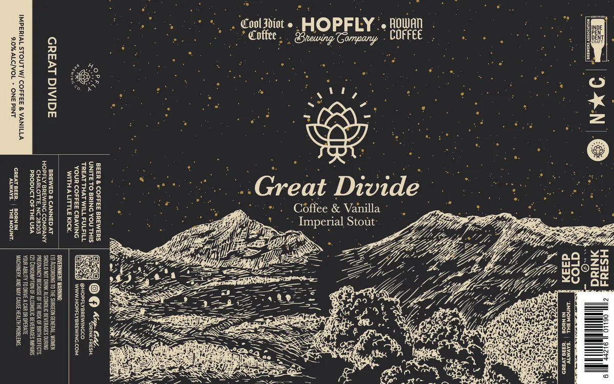 Great Divide label