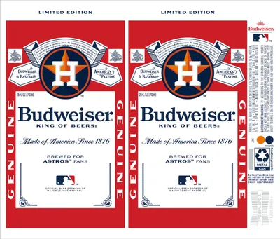 Budweiser label