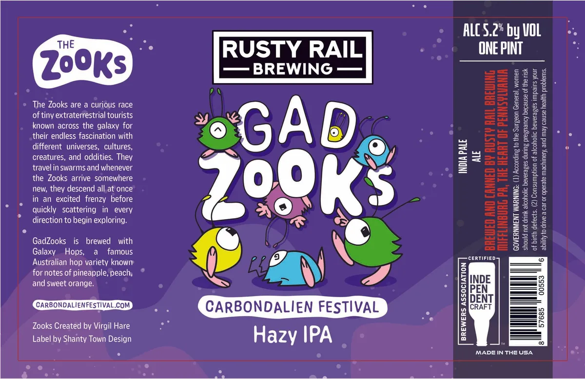 Gad Zooks label
