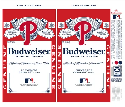 Budweiser label