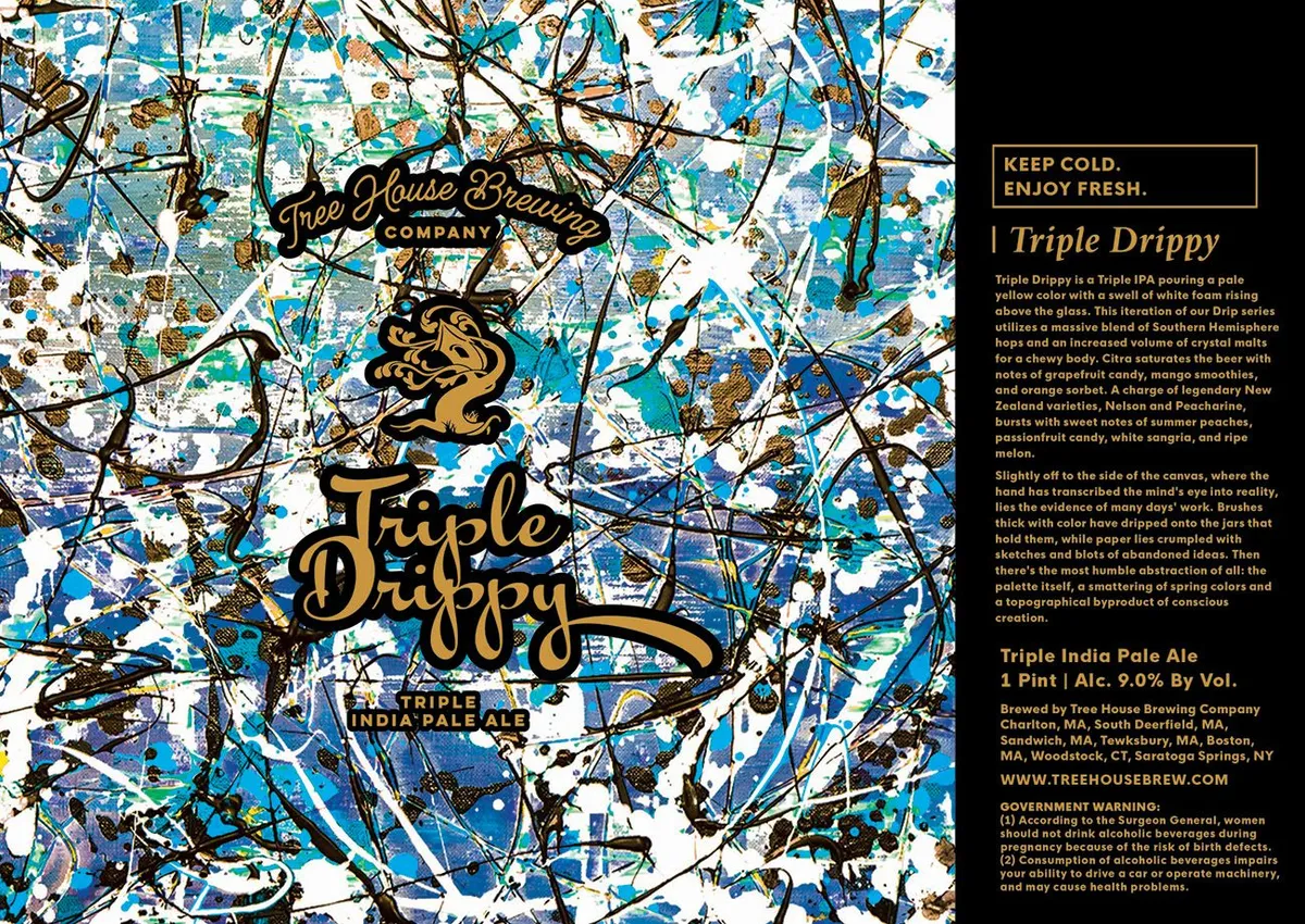 Triple Drippy — full label as filed with TTB