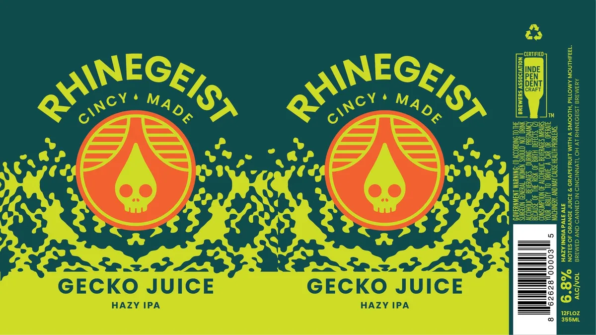 Gecko Juice — full label as filed with TTB