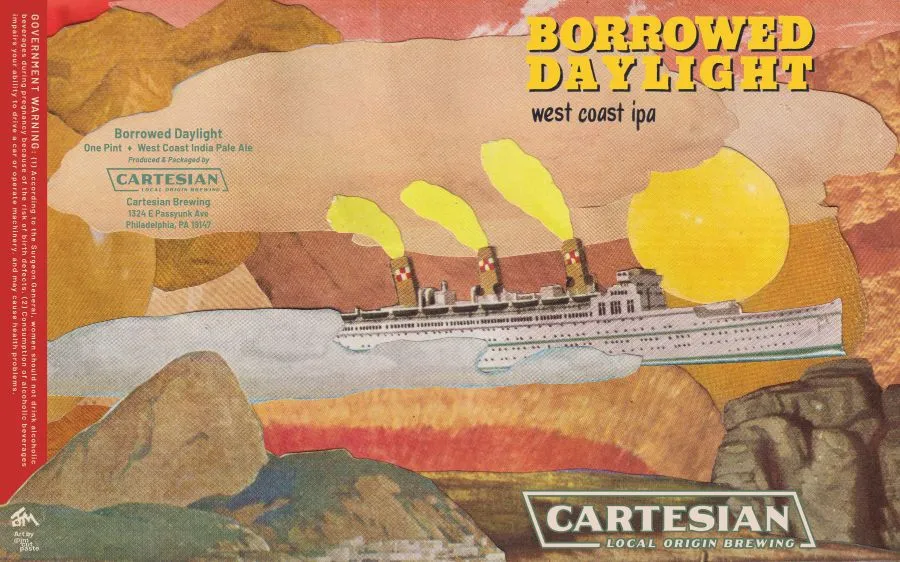 Borrowed Daylight — full label as filed with TTB