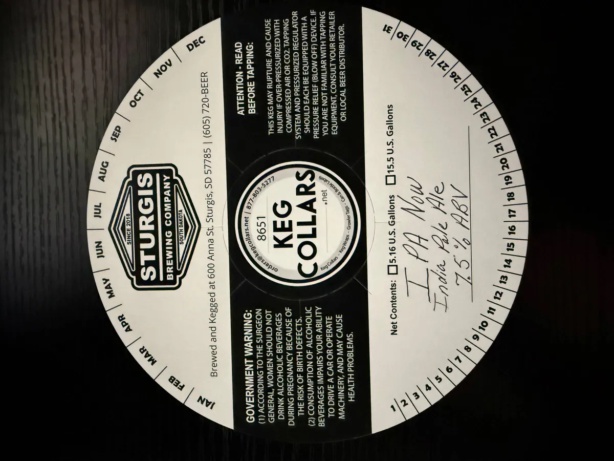 IPA Now — full label as filed with TTB