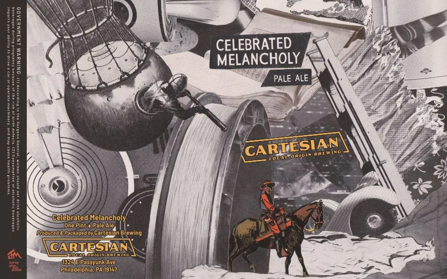 Celebrated Melancholy — full label as filed with TTB