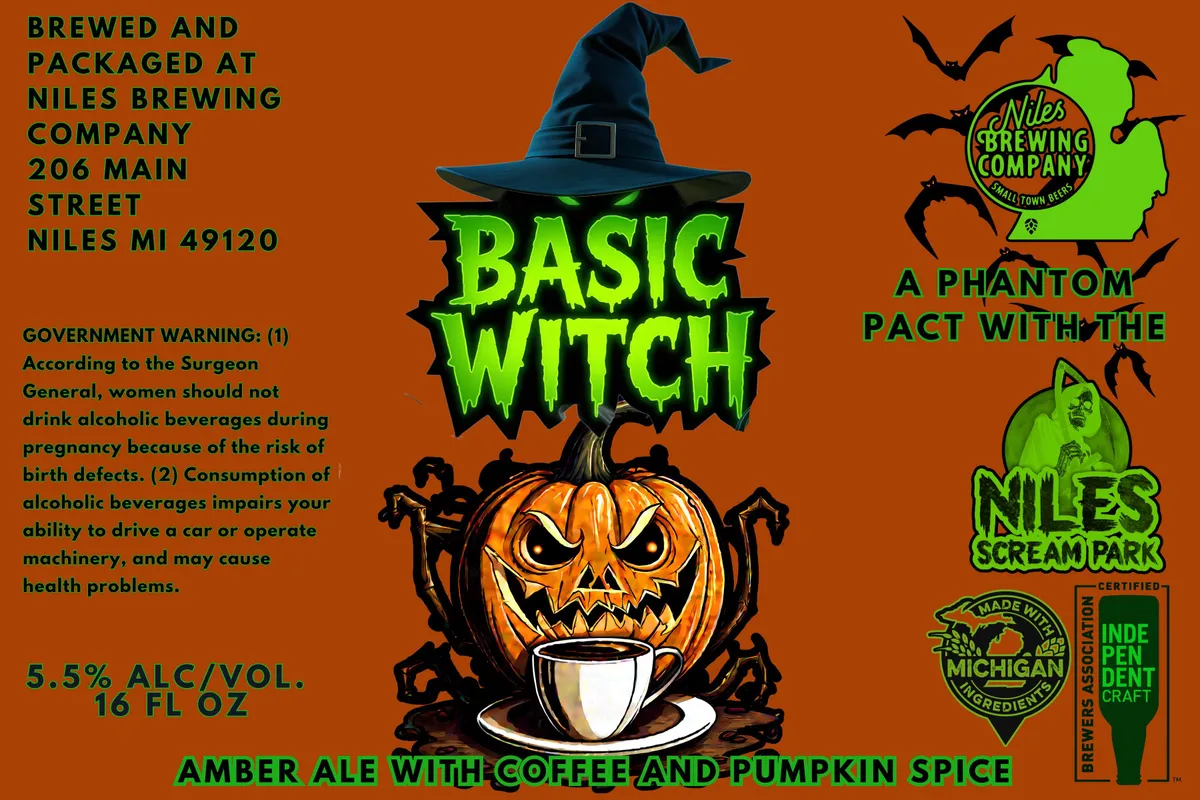 Basic Witch — full label as filed with TTB