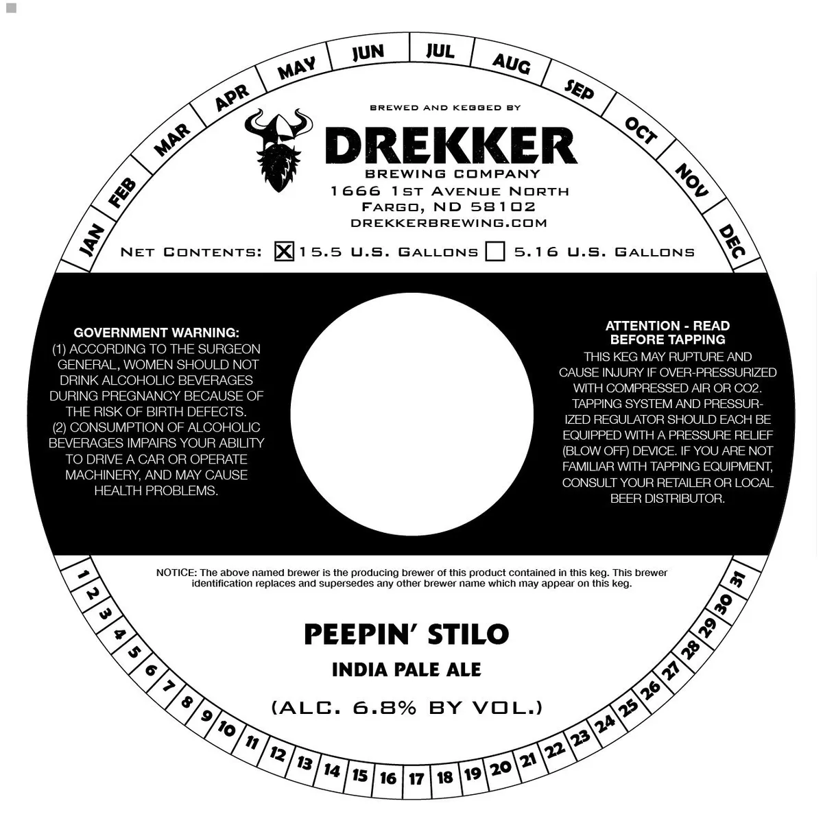 Peepin' Stilo label