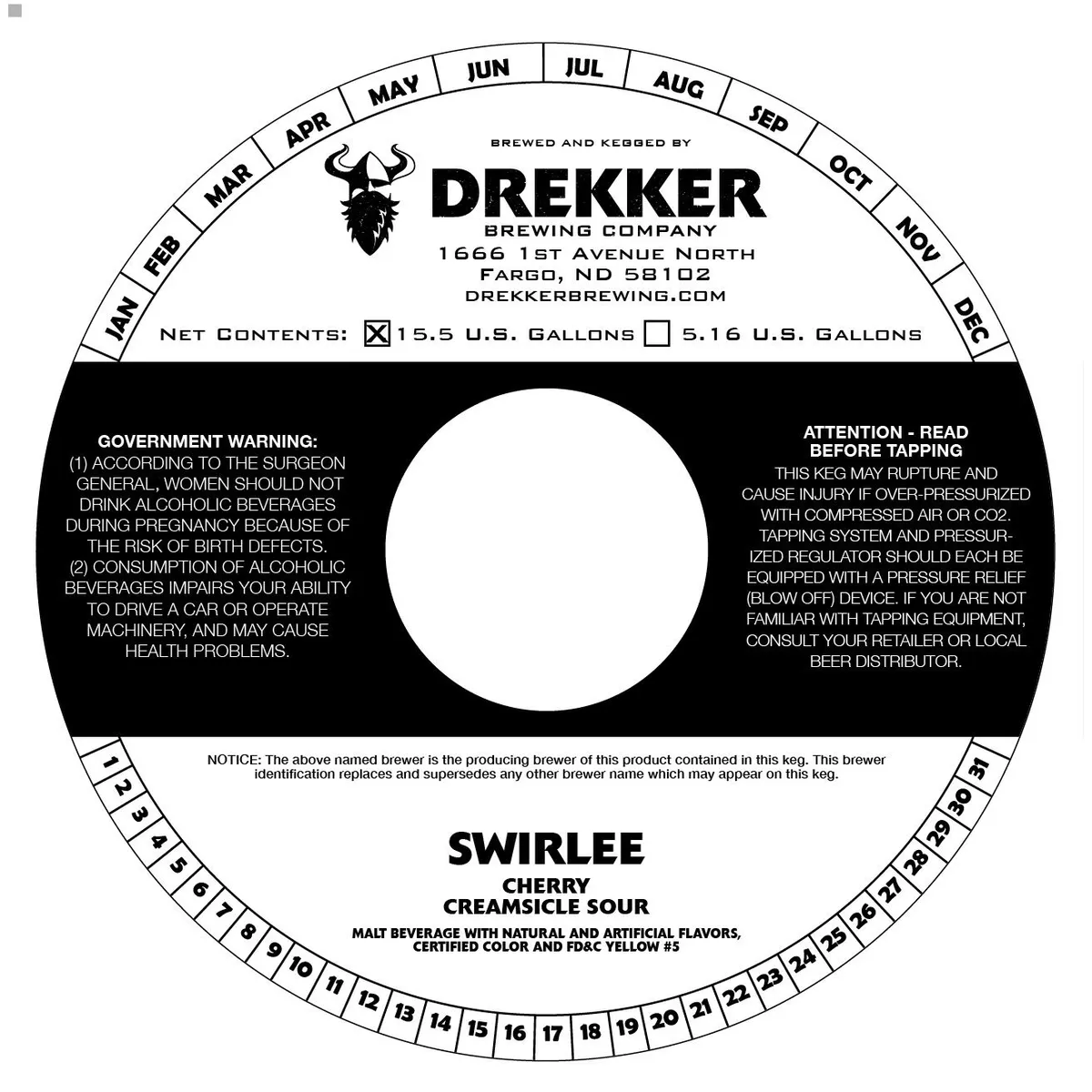 Cherry Swirlee label