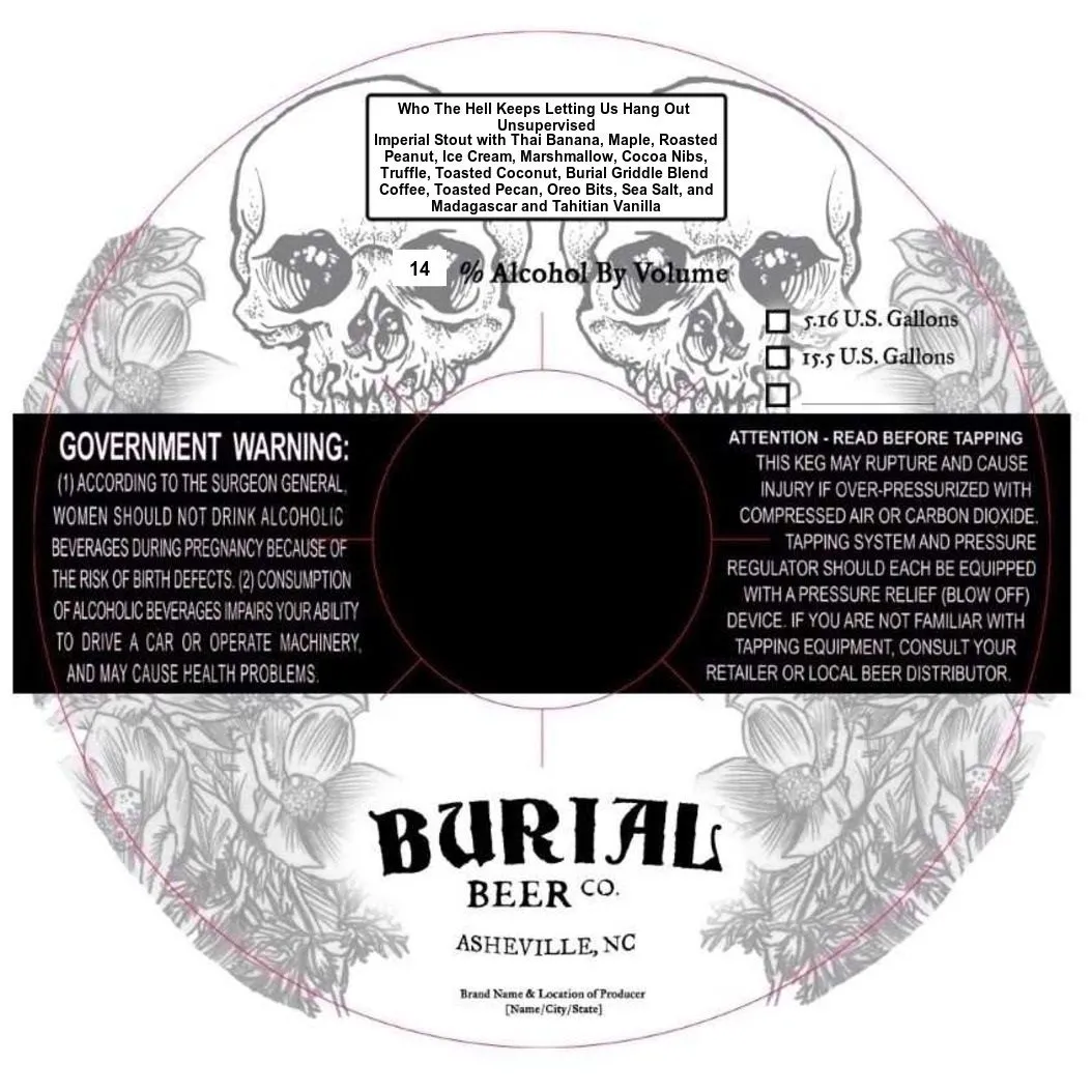 Who The Hell Keeps Letting Us Hang Out Unsupervised label