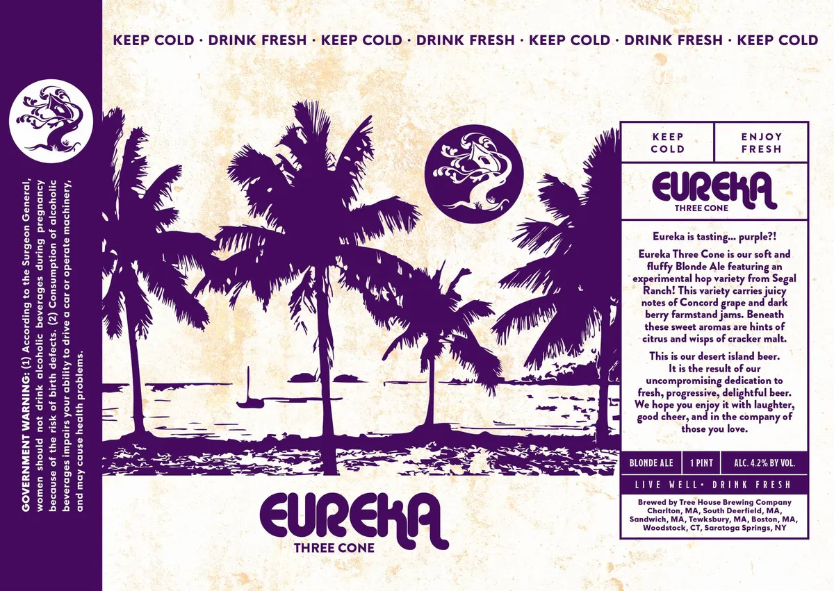 Eureka Three Cone label