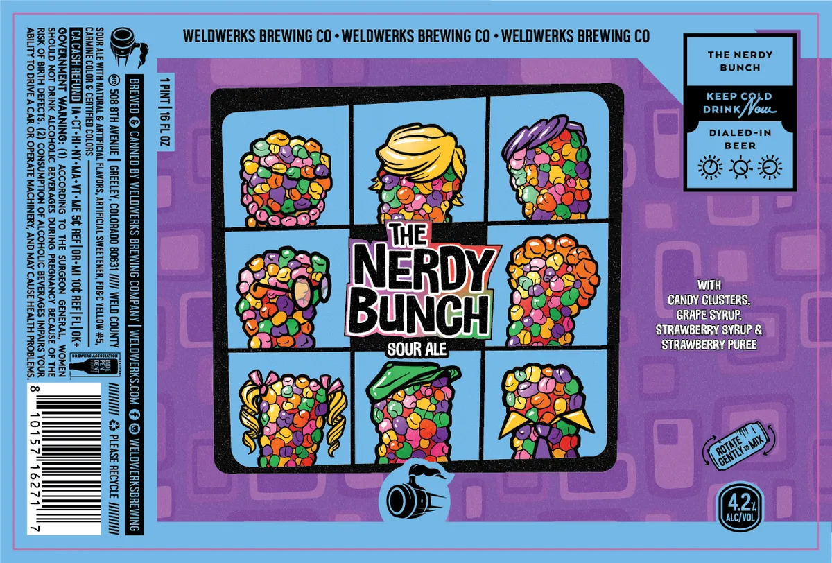The Nerdy Bunch label