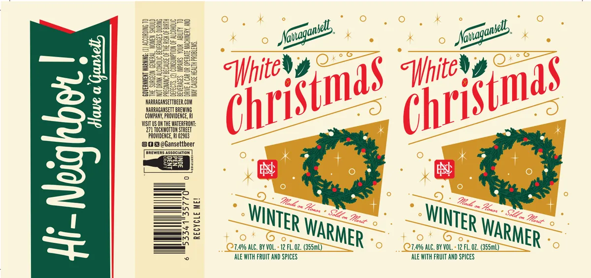 Winter Warmer label
