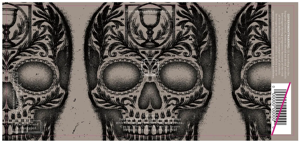 Calavera label