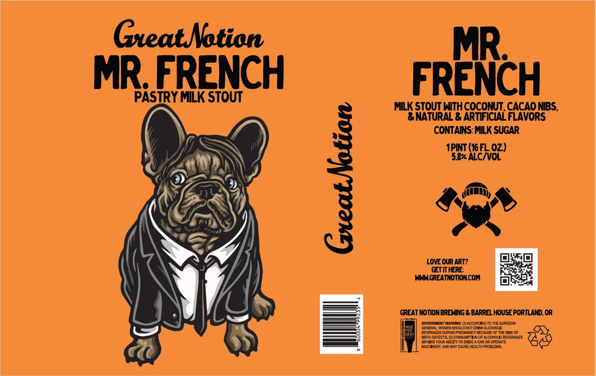 Mr. French label