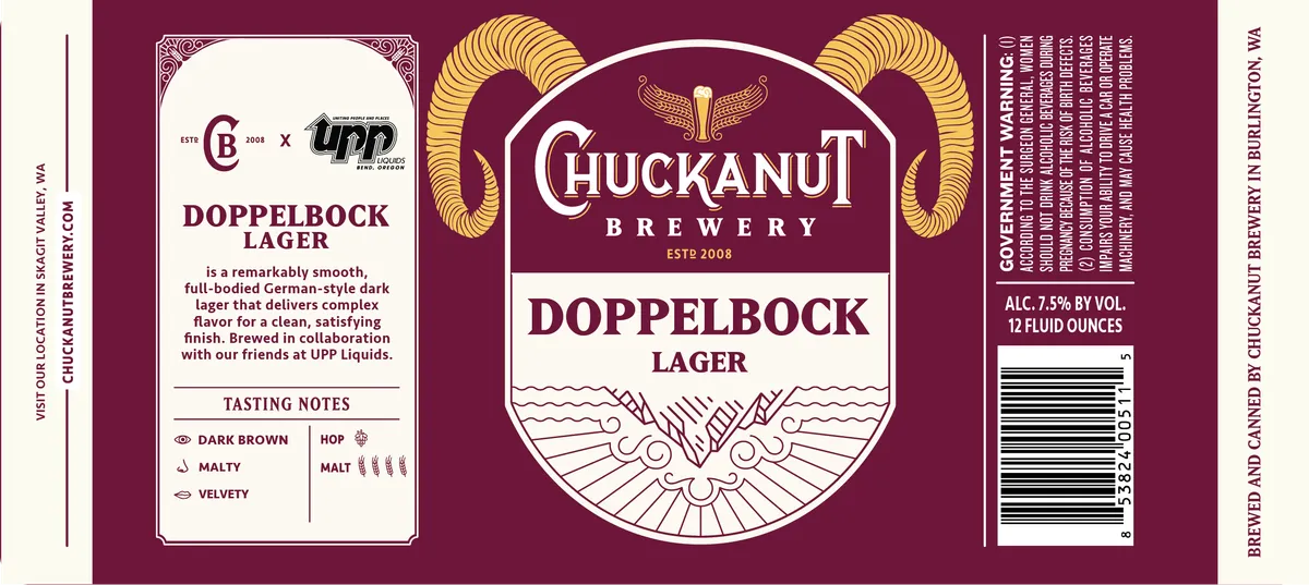 Doppelbock Lager label