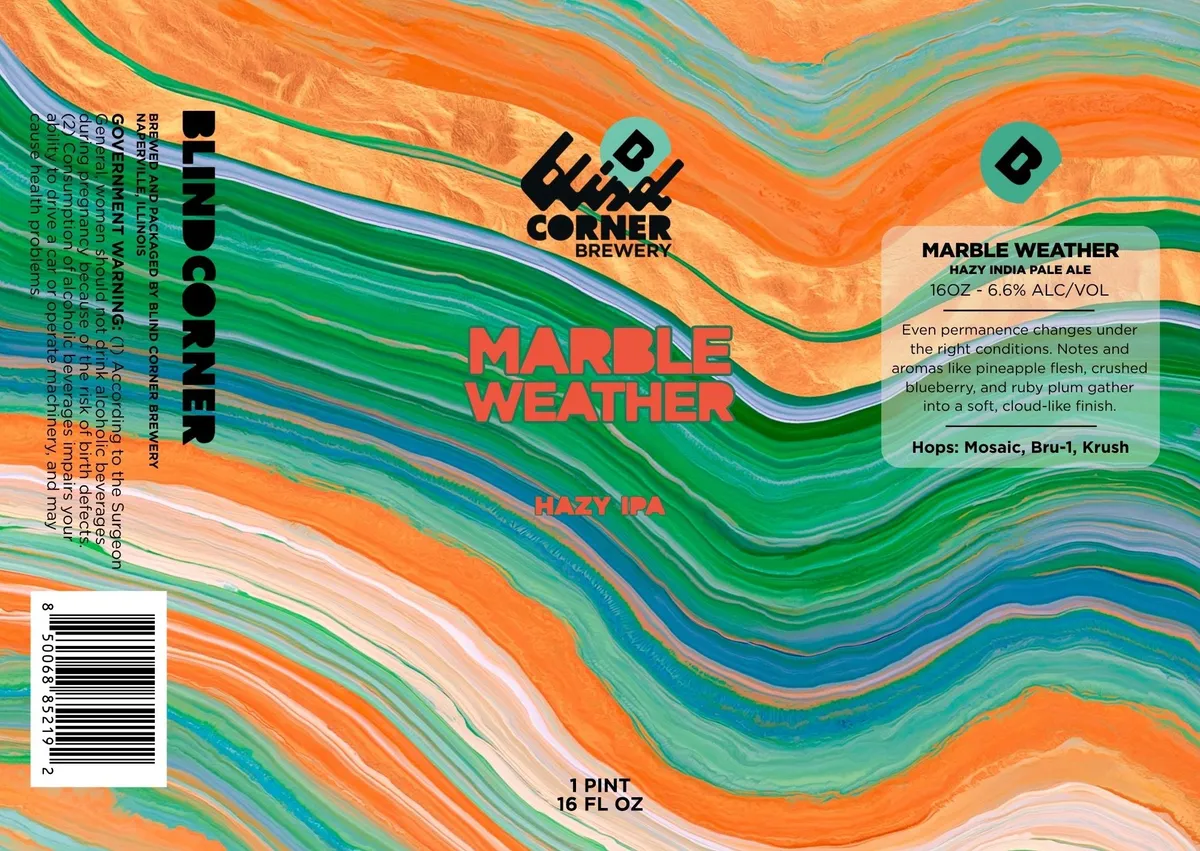 Marble Weather label