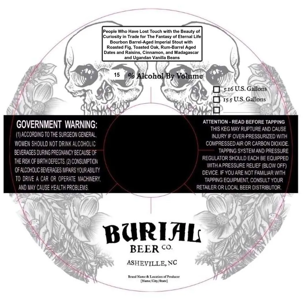 People Who Have Lost Touch with the Beauty of Curiosity in Trade for the Fantasy of Eternal Life label