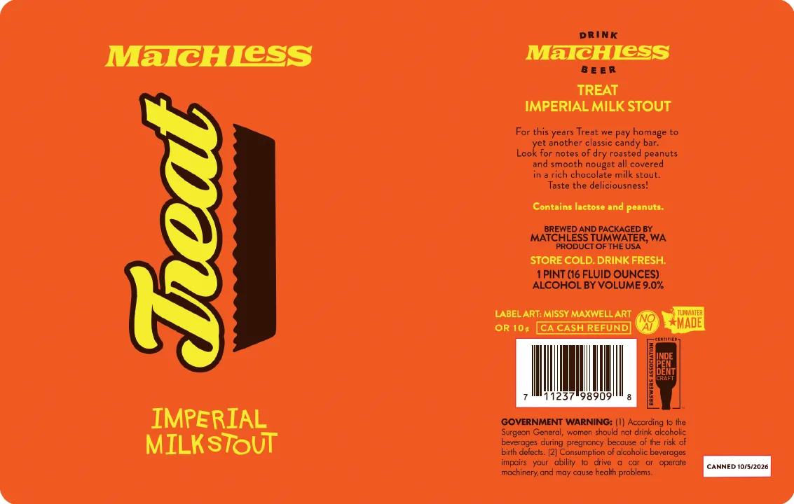 Treat label