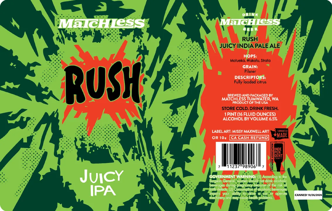 Rush label