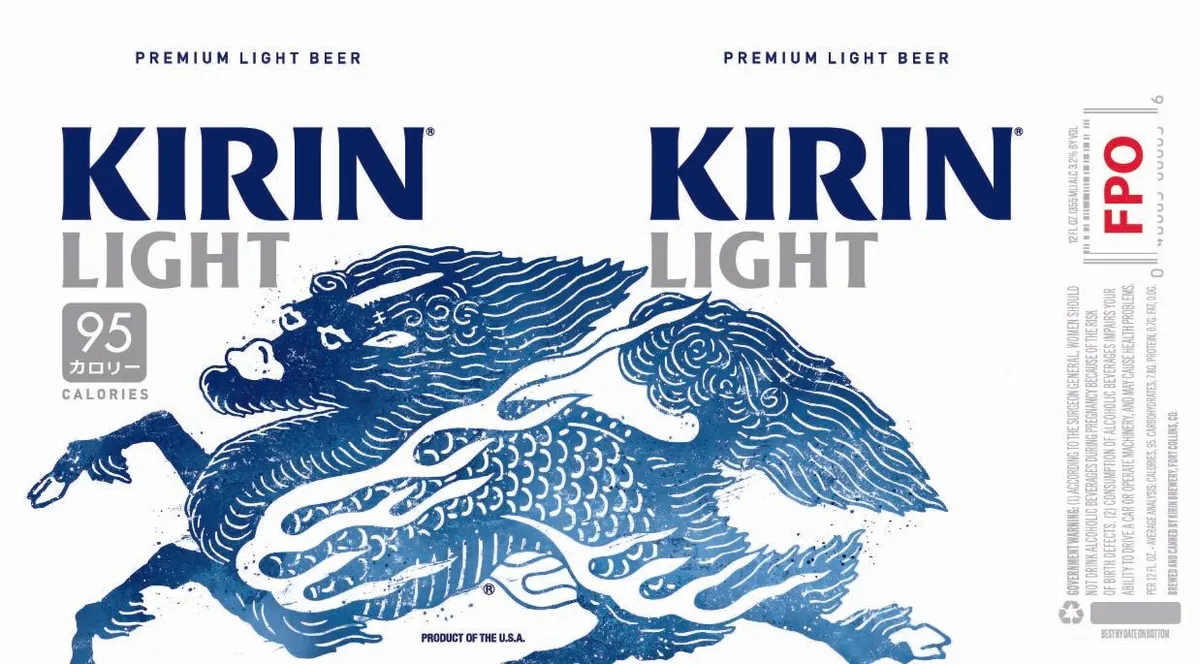 Kirin Light label