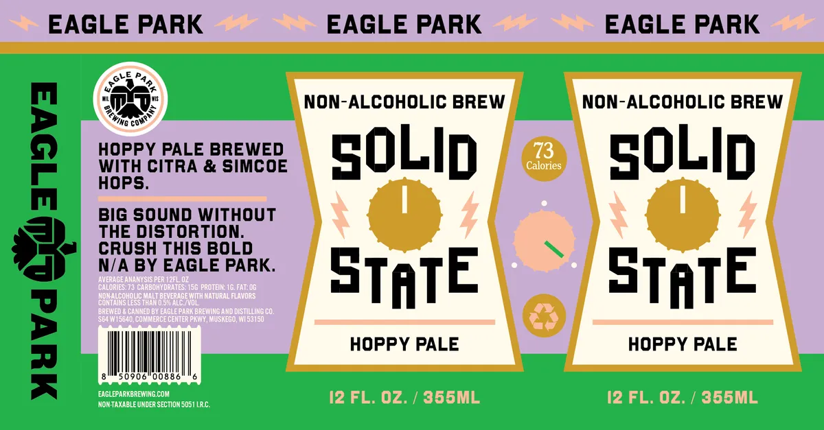 Hoppy Pale label
