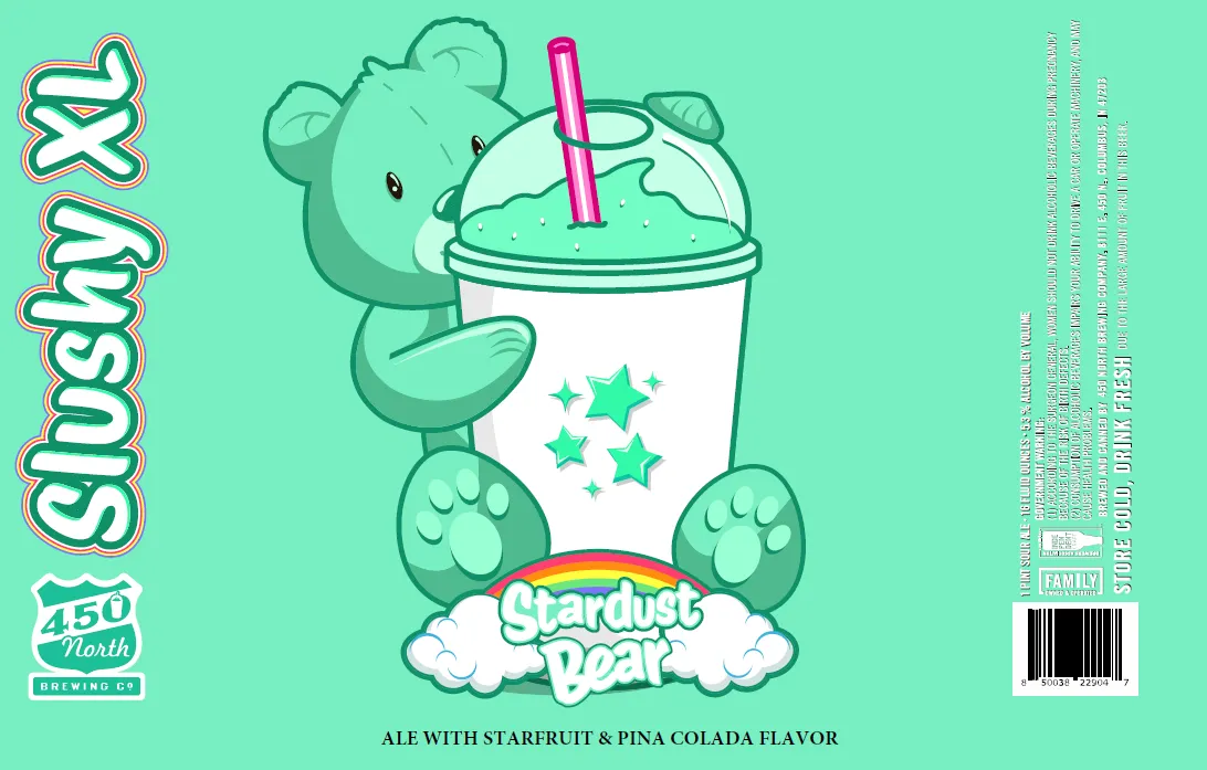 Stardust Bear label