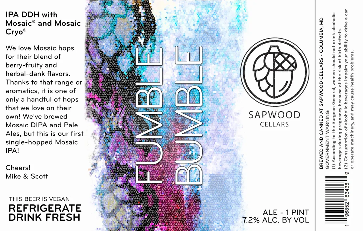Fumble Bumble label